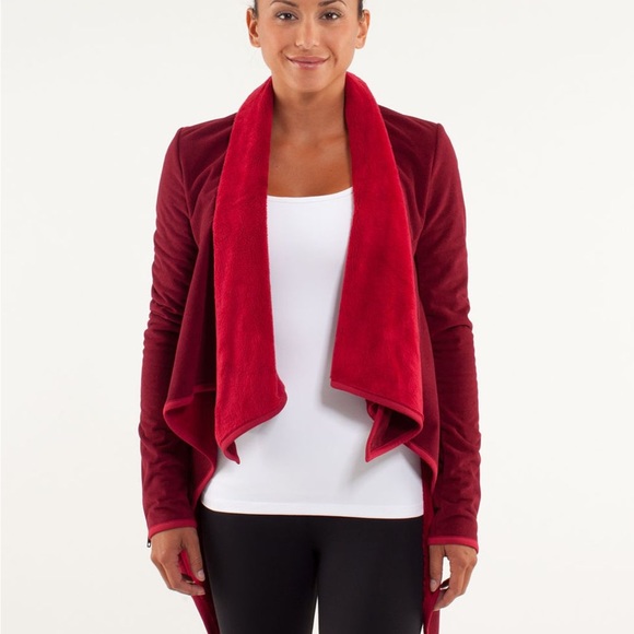 Lululemon Presence of Mind Jacket Cranberry - Picture 4 of 10